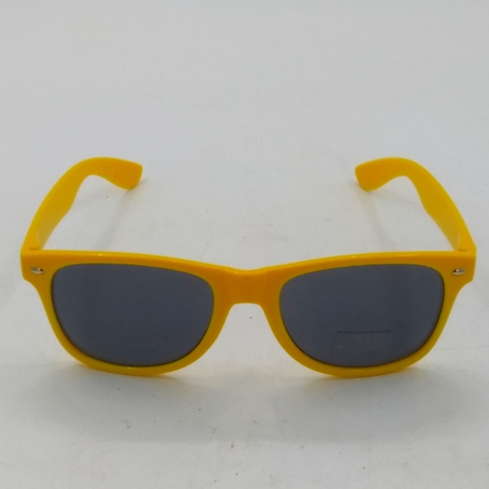 Men's / women's canary yellow hempz sunglasses.